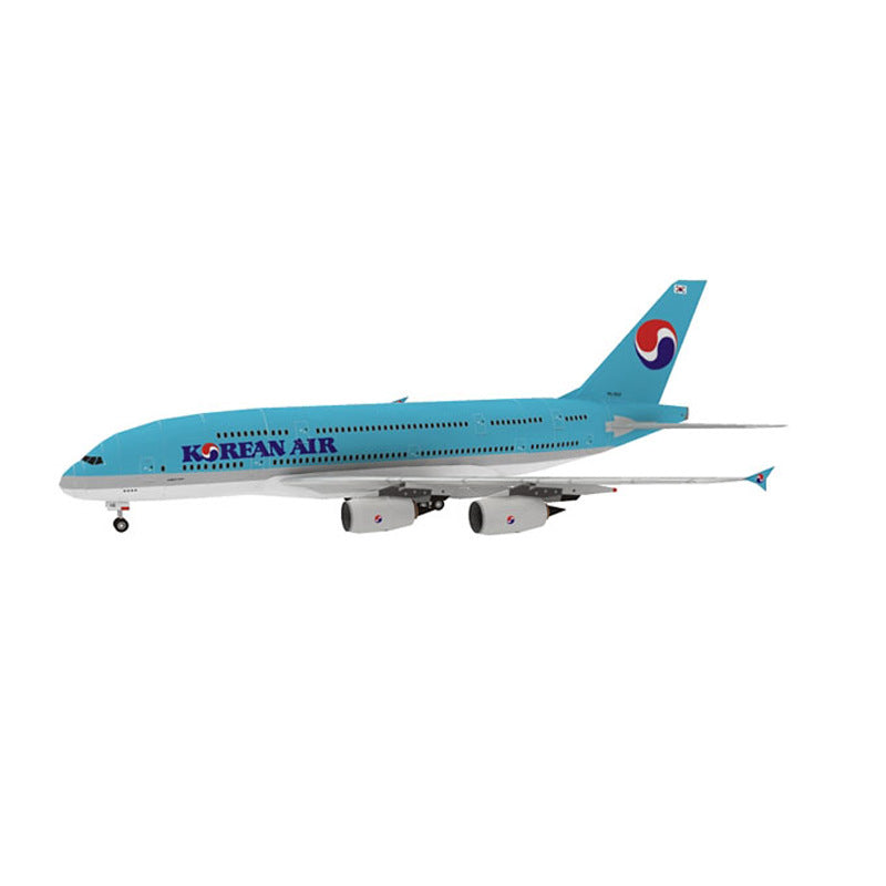 Germany South Korea Airbus A380 Paper Model – Large Scale Civilian Aircraft DIY Kit - caseovo