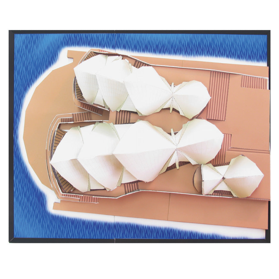 Sydney Opera House DIY Paper Model – 3D World Architecture Craft Kit - caseovo
