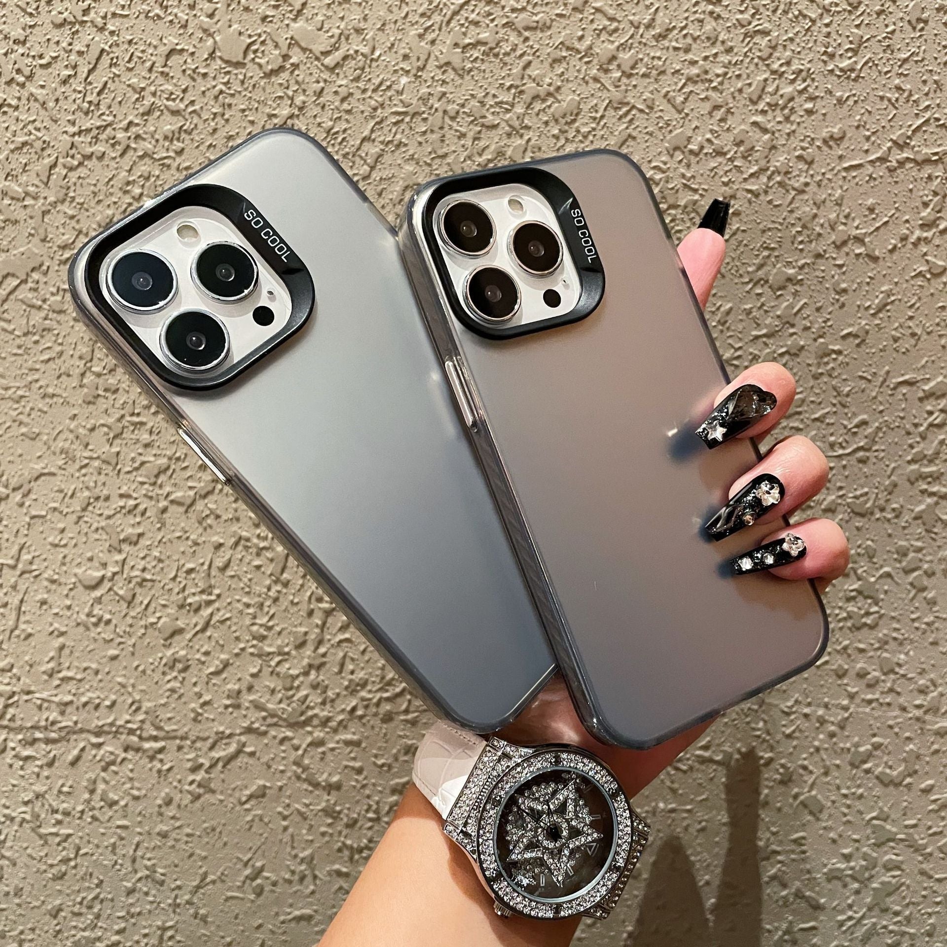 Solid Color So-Cool Metal Mobile iPhone Case – caseovo Solid Color So-Cool Metal Mobile iPhone Case – caseovo