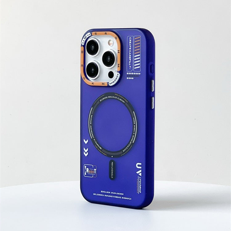 Simple Frosted Skin-Feel Silicone iPhone Case With Magsafe - caseovo