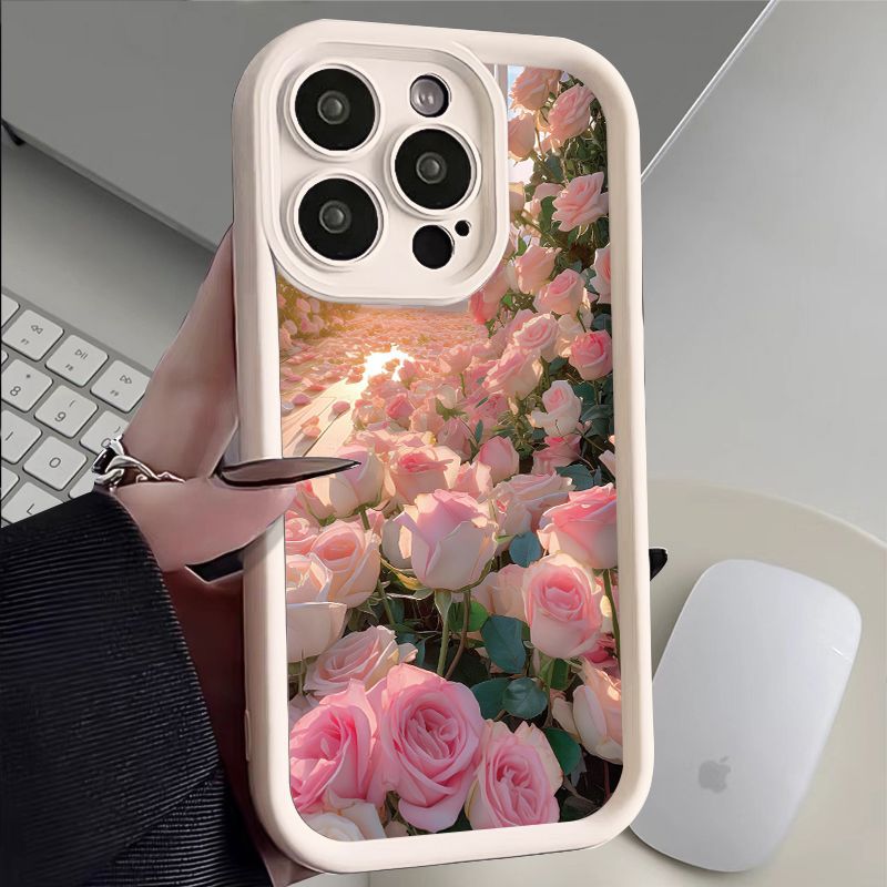 Casedmy Full Beautiful Rose iPhone Case