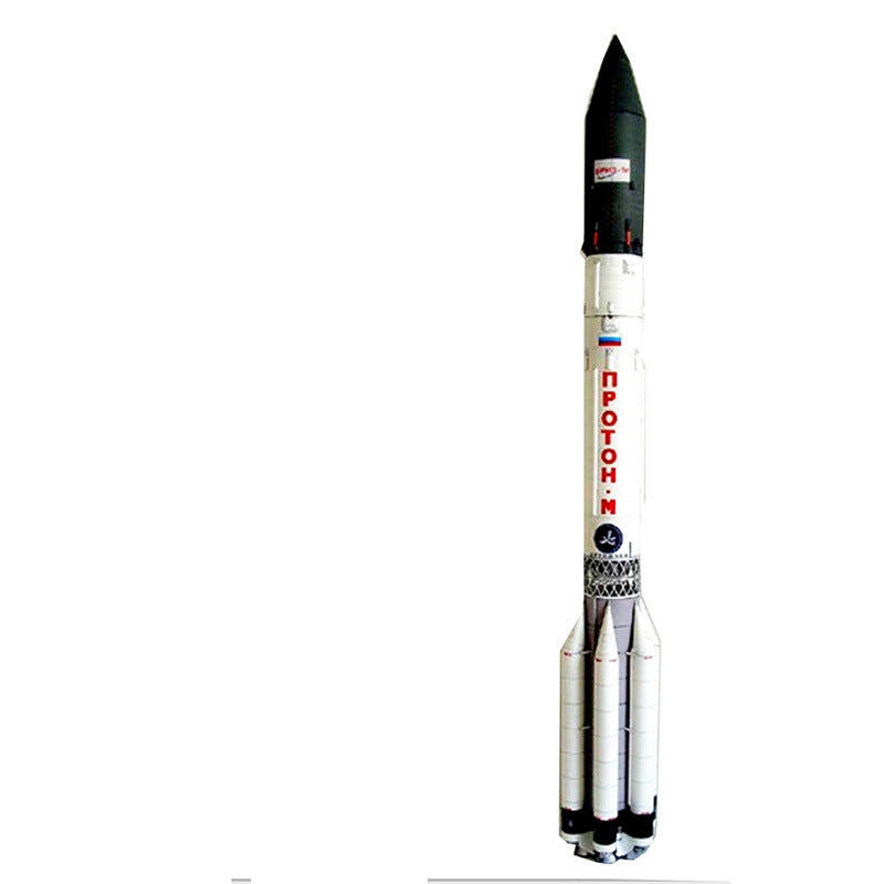 Proton-M Rocket Paper Model 78cm DIY Space Launch Vehicle Kit - caseovo
