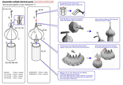 Church of the Transfiguration Paper Model – Russian Architecture DIY Papercraft Kit