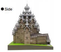 Church of the Transfiguration Paper Model – Russian Architecture DIY Papercraft Kit