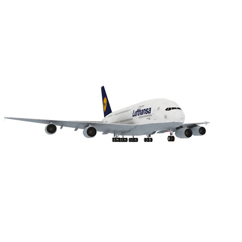 Germany South Korea Airbus A380 Paper Model – Large Scale Civilian Aircraft DIY Kit - caseovo