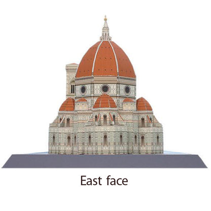Santa Maria del Fiore Paper Model – Florence Cathedral 3D DIY Architecture Kit - caseovo