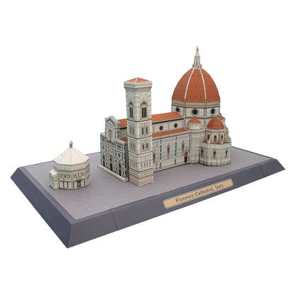 Santa Maria del Fiore Paper Model – Florence Cathedral 3D DIY Architecture Kit - caseovo