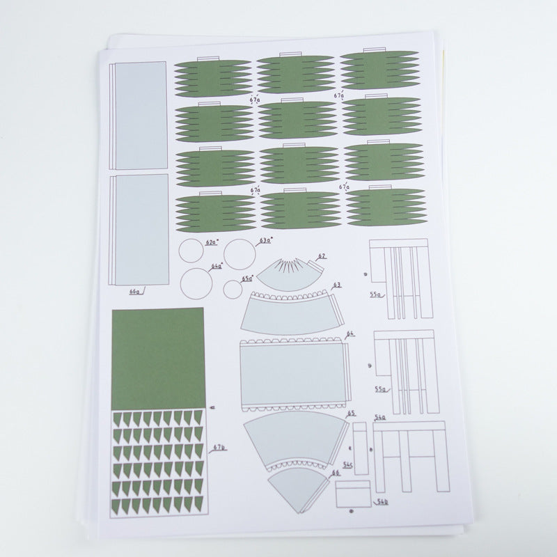 1:33 US A-4 Skyhawk Attack Aircraft Paper Model – DIY Military Plane Kit - caseovo