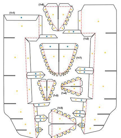 Soya Antarctic Research Ship DIY Paper Model – 3D Scientific Vessel Kit - caseovo