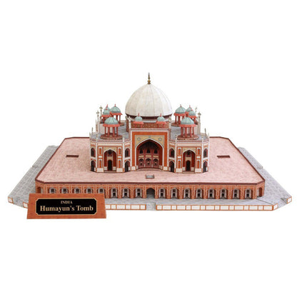 Humayun's Tomb Paper Model – 25cm Indian Landmark DIY Architecture Kit - caseovo