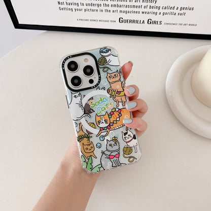 Casedmy Cartoon Animal Party Cute iPhone Case With Magsafe