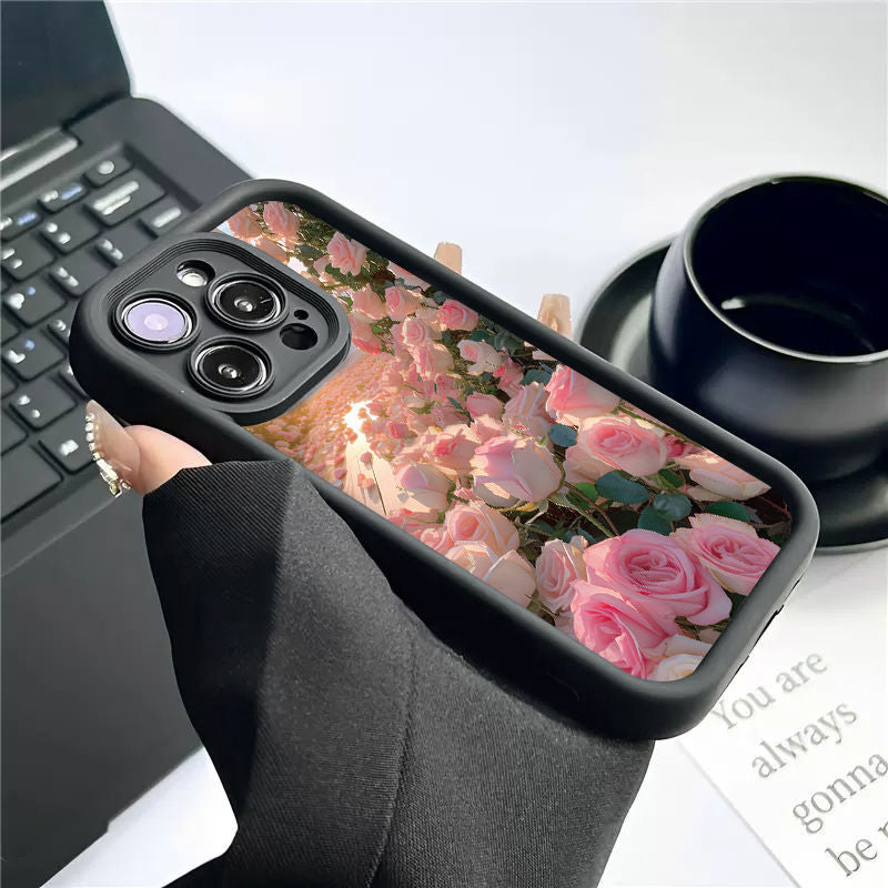 Casedmy Full Beautiful Rose iPhone Case