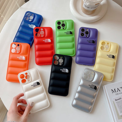 iPhone 14/13 Series The North Face 3D Down Jacket Case