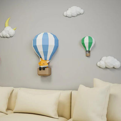 Cute Fox DIY Paper Craft Kit – 58cm 3D Geometric Wall Decor Sculpture - caseovo