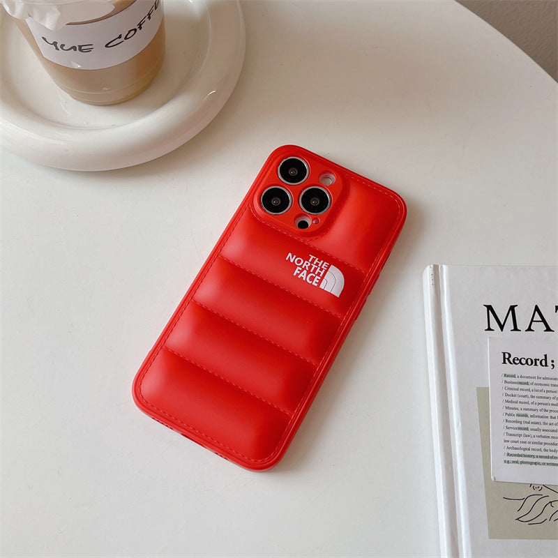 iPhone 14/13 Series The North Face 3D Down Jacket Case