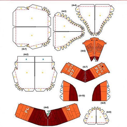 Soya Antarctic Research Ship DIY Paper Model – 3D Scientific Vessel Kit - caseovo