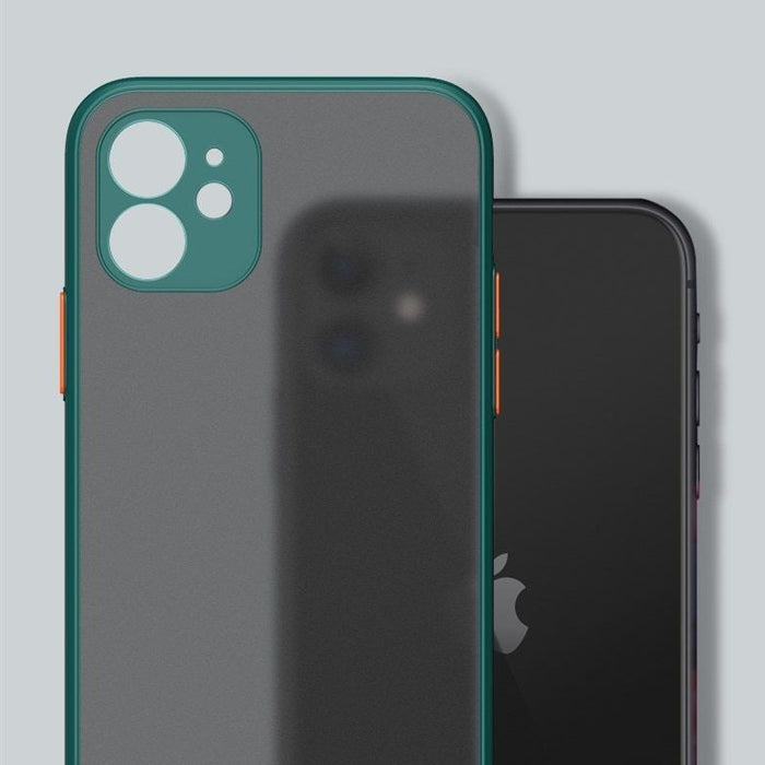 Shockproof Matte Silicone iPhone Case - caseovo