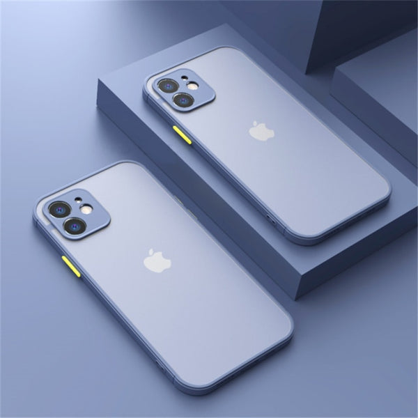 Shockproof Matte Silicone iPhone Case - caseovo