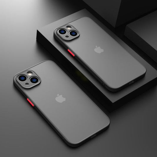 Shockproof Matte Silicone iPhone Case - caseovo