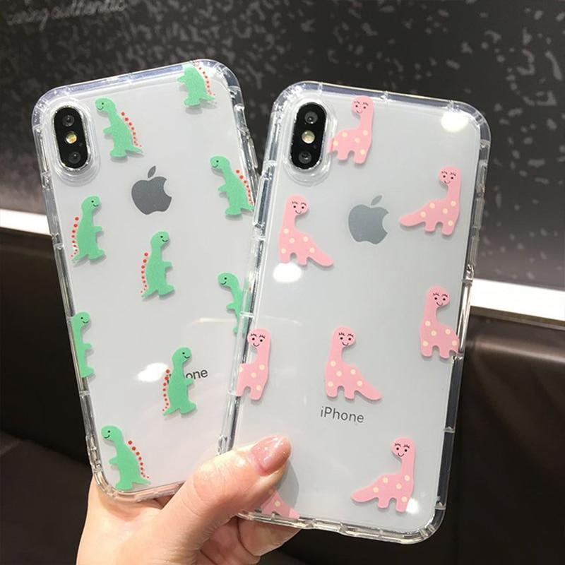 Caseovo Cute Dinosaur Case For iPhone - caseovo