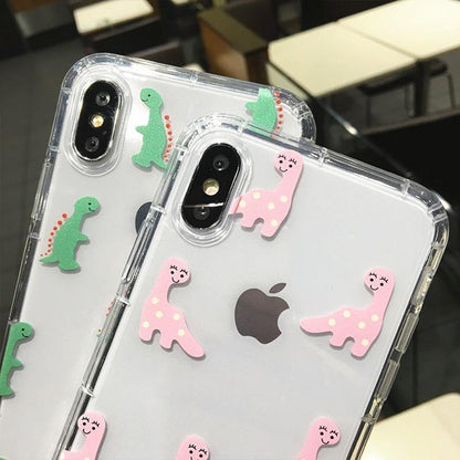 Caseovo Cute Dinosaur Case For iPhone - caseovo