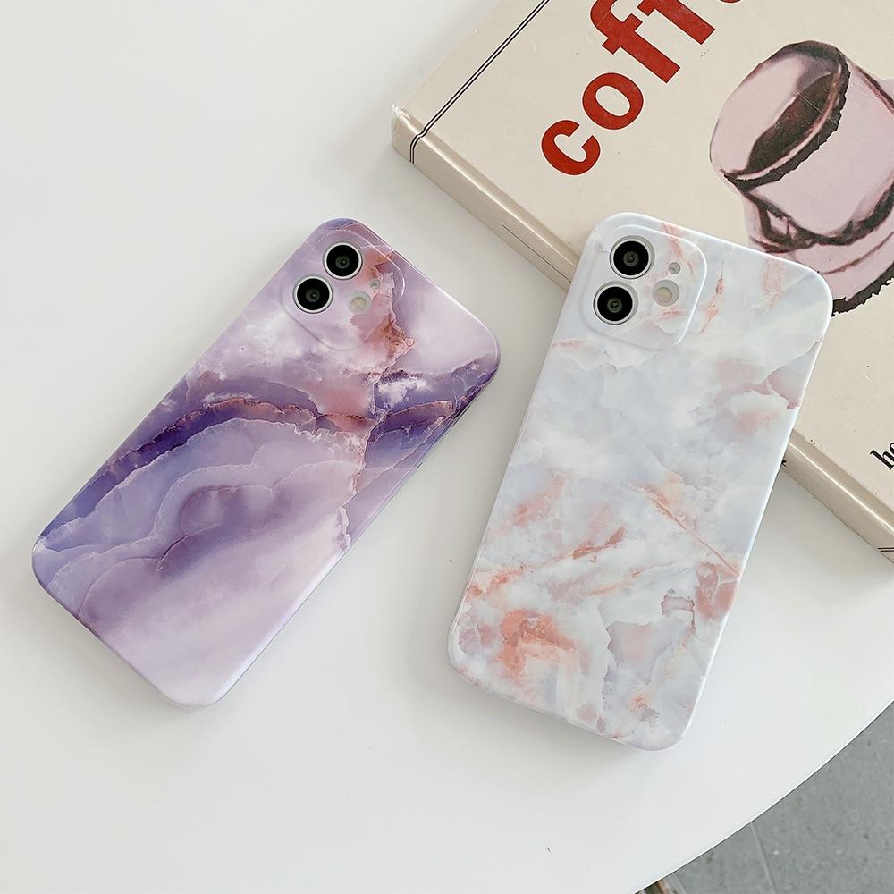 Caseovo Dreamy Marble Case For iPhone - caseovo