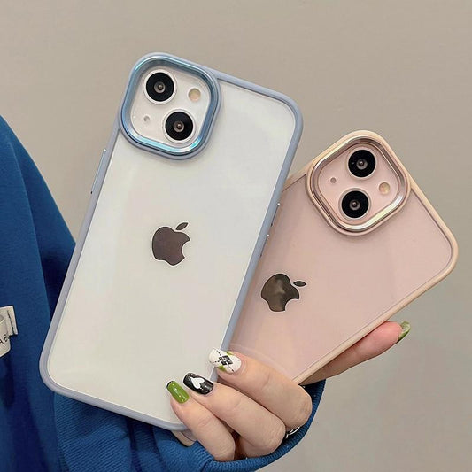 Caseovo Metallic Clear Case For iPhone - caseovo